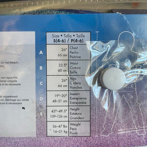 Disney Encanto Mirabel Costume Girls Small (4-6) New in Bag - Picture 8 of 9